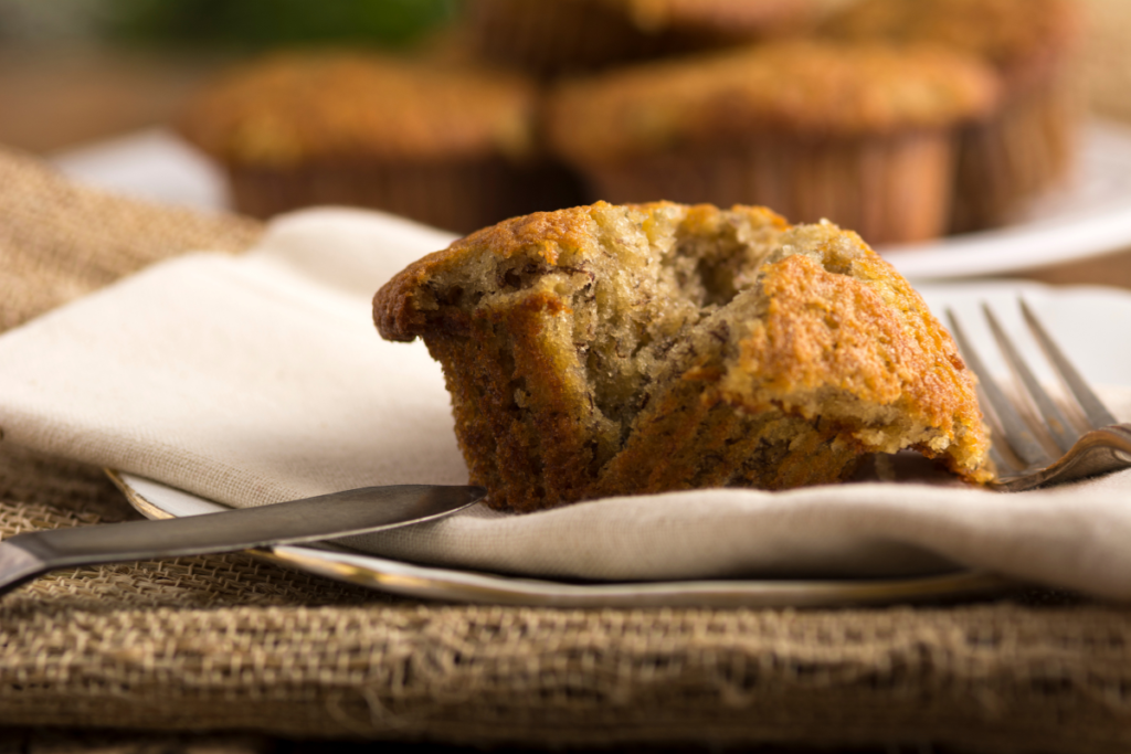 bolo de banana com aveia