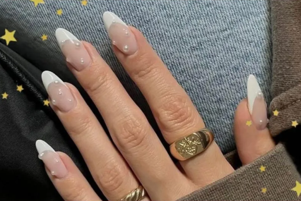 unhas francesinhas para casamento